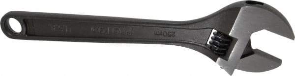 Proto - 1-5/16" Jaw Capacity, 10" Standard Adjustable Wrench - Steel, Black Finish - Caliber Tooling