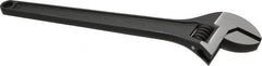 Proto - 1-11/16" Jaw Capacity, 15" Standard Adjustable Wrench - Steel, Black Finish - Caliber Tooling