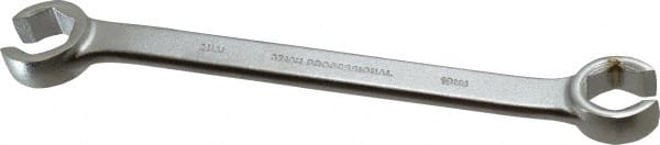 Proto - 19 x 21mm, Chrome Finish, Open End Flare Nut Wrench - Exact Industrial Supply