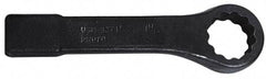 Proto - 105mm 12 Point Striking Box Wrench - Single End, 18" OAL, Steel - Caliber Tooling