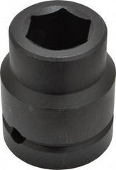 Proto - 1" Drive 1" Standard Impact Socket - 6 Points, 2-1/2" OAL - Caliber Tooling