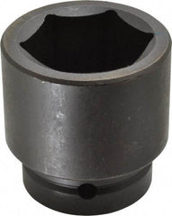 Proto - 1" Drive 2" Standard Impact Socket - 6 Points, 3" OAL - Caliber Tooling