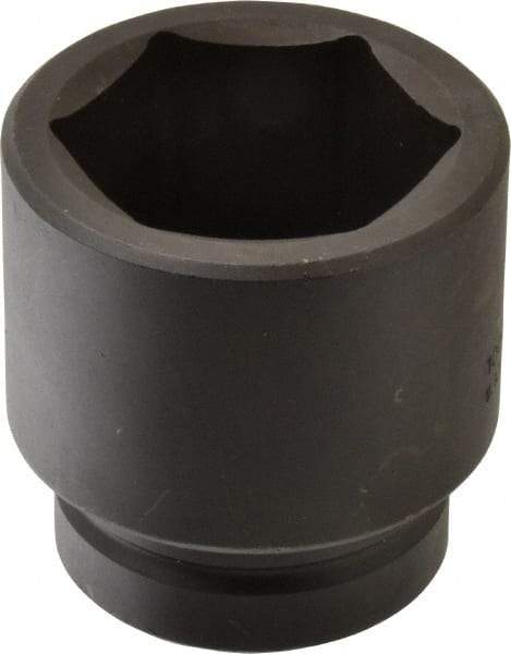 Proto - 1" Drive 2-1/16" Standard Impact Socket - 6 Points, 3-3/32" OAL - Caliber Tooling