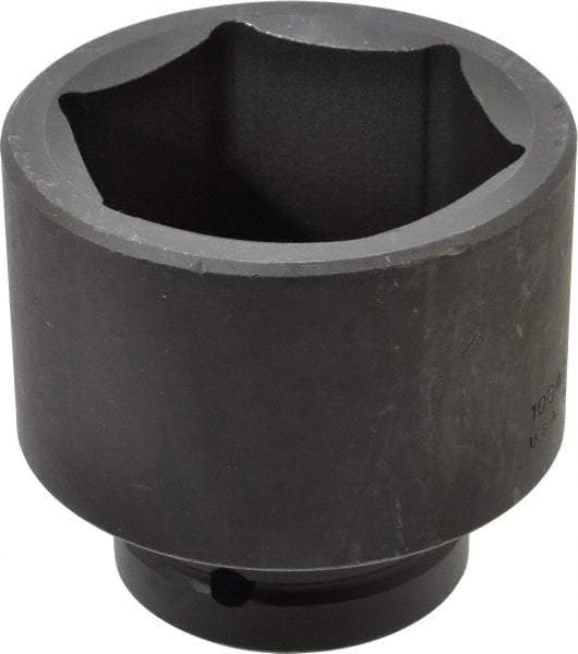 Proto - 1" Drive 2-15/16" Standard Impact Socket - 6 Points, 3-7/8" OAL - Caliber Tooling