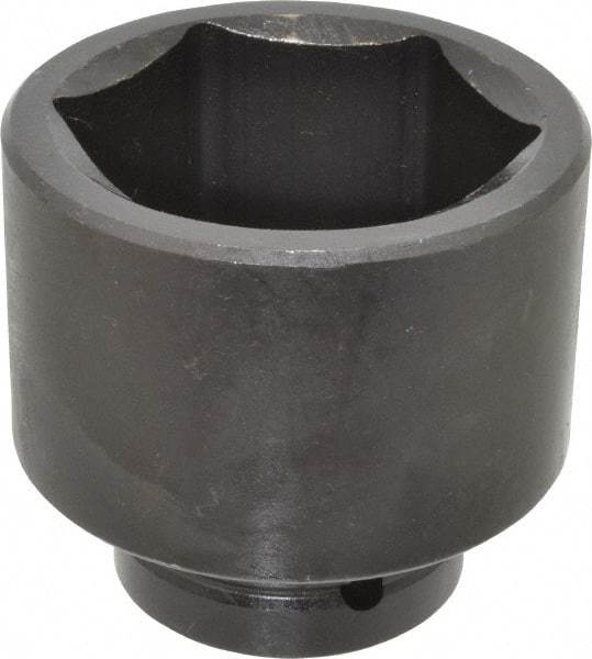 Proto - 1" Drive 3" Standard Impact Socket - 6 Points, 4" OAL - Caliber Tooling