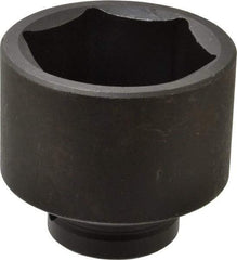 Proto - 1" Drive 3-3/8" Standard Impact Socket - 6 Points, 4-7/16" OAL - Caliber Tooling