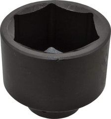 Proto - 1" Drive 3-1/2" Standard Impact Socket - 6 Points, 4-1/2" OAL - Caliber Tooling