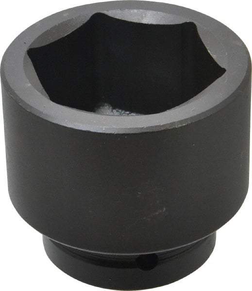 Proto - 1" Drive 65mm Standard Impact Socket - 6 Points, 3-1/2" OAL - Caliber Tooling