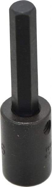 Proto - 3/8" Drive, 5/16" Impact Hex Bit Socket - 1-5/8" Bit Length, 2-23/32" OAL - Caliber Tooling