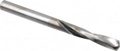 Atrax - #15 135° Spiral Flute Solid Carbide Screw Machine Drill Bit - Caliber Tooling