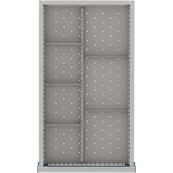 LISTA - 7-Compartment Drawer Divider Layout for 3.15" High Drawers - Caliber Tooling