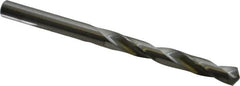 Atrax - 6mm 118° Solid Carbide Jobber Drill - Bright Finish, Right Hand Cut, Spiral Flute, Straight Shank, 3-1/4" OAL, Standard Point - Caliber Tooling