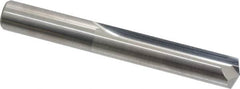 Atrax - 7/16", 140° Point, Solid Carbide Straight Flute Drill Bit - Caliber Tooling