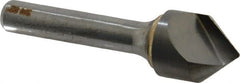 Atrax - 3/4" Head Diam, 3/8" Shank Diam, 1 Flute 82° Solid Carbide Countersink - Caliber Tooling