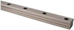 THK - 1,000mm OAL x 34mm Overall Width x 26mm Overall Height 4 Way SHS Rail - 80mm Between Holes, 9 x 14 x 12mm Hole Size - Caliber Tooling