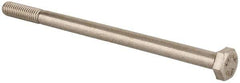 Value Collection - M6x1.00mm Metric Coarse, 100mm Length Under Head Hex Head Cap Screw - Partially Threaded, Grade 18-8 Stainless Steel, Uncoated, 10mm Hex - Caliber Tooling