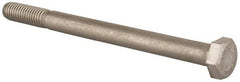 Value Collection - M8x1.25mm Metric Coarse, 100mm Length Under Head Hex Head Cap Screw - Partially Threaded, Grade 18-8 Stainless Steel, Uncoated, 13mm Hex - Caliber Tooling