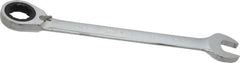 Blackhawk by Proto - 1-1/4" 12 Point Combination Wrench - 15° Head Angle, 16-11/16" OAL, Steel, Chrome Finish - Caliber Tooling