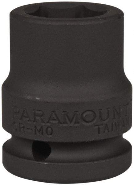 Paramount - 3/4" Drive 7/8" Standard Impact Socket - 6 Points, 2" OAL - Caliber Tooling