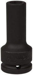 Paramount - 3/4" Drive 9/16" Deep Impact Socket - 6 Points, 3-35/64" OAL - Caliber Tooling