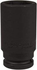 Paramount - 3/4" Drive 33mm Deep Impact Socket - 6 Points, 3-35/64" OAL - Caliber Tooling