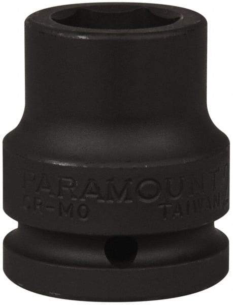 Paramount - 3/4" Drive 21mm Standard Impact Socket - 6 Points, 2" OAL - Caliber Tooling