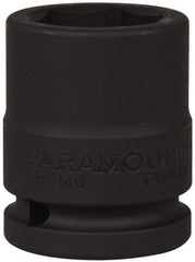 Paramount - 3/4" Drive 1-1/16" Standard Impact Socket - 6 Points, 2-3/32" OAL - Caliber Tooling