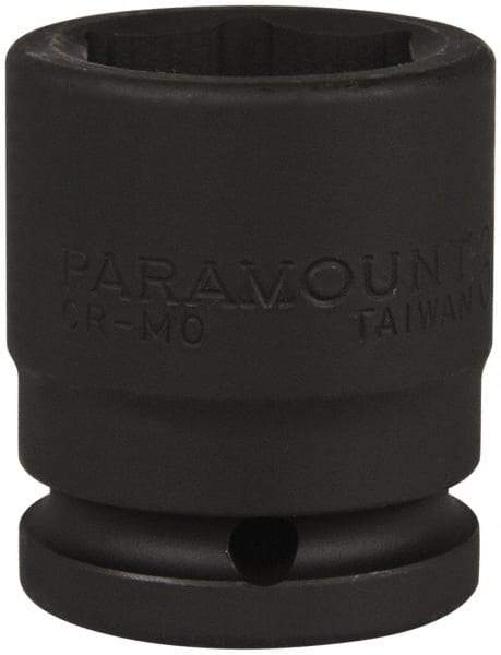 Paramount - 3/4" Drive 30mm Standard Impact Socket - 6 Points, 2-3/32" OAL - Caliber Tooling