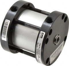 Parker - 2" Stroke x 2-1/2" Bore Double Acting Air Cylinder - 1/4 Port, 1/2-20 Rod Thread, -10 to 200°F - Caliber Tooling