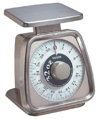 Taylor - 5 Lb. Capacity, Analog Dial Portion Control Scale - 1/16 Lb./ 1 oz. Graduation, 6 x 5" Platform - Caliber Tooling