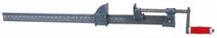 Wilton - 36" Capacity, 1-13/16" Throat Depth Bar Clamp - 6,000 Lb Clamping Pressure - Caliber Tooling