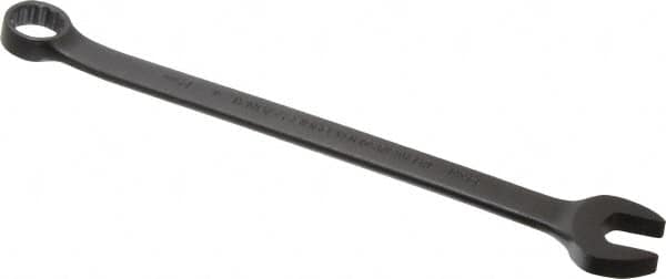 Proto - 14mm 12 Point Combination Wrench - 15° Offset Angle, 8-5/8" OAL, Steel, Black Finish - Caliber Tooling