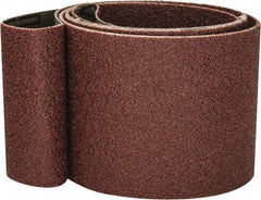 Tru-Maxx - 2-1/2" Wide x 60" OAL, 60 Grit, Aluminum Oxide Abrasive Belt - Aluminum Oxide, Medium, Coated - Caliber Tooling