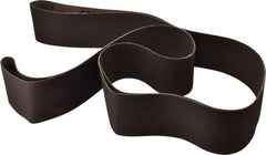 Tru-Maxx - 3" Wide x 132" OAL, 80 Grit, Aluminum Oxide Abrasive Belt - Aluminum Oxide, Medium, Coated - Caliber Tooling