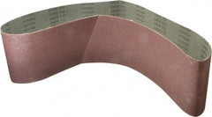 Tru-Maxx - 6" Wide x 60" OAL, 60 Grit, Aluminum Oxide Abrasive Belt - Aluminum Oxide, Medium, Coated - Caliber Tooling