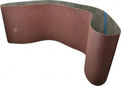 Tru-Maxx - 10" Wide x 70-1/2" OAL, 40 Grit, Aluminum Oxide Abrasive Belt - Aluminum Oxide, Coarse, Coated - Caliber Tooling