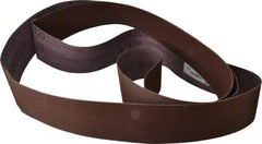 Tru-Maxx - 3" Wide x 120" OAL, 120 Grit, Aluminum Oxide Abrasive Belt - Aluminum Oxide, Fine, Coated - Caliber Tooling