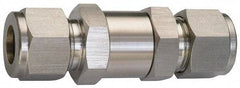 Ham-Let - 1/2" Stainless Steel Check Valve - Inline, Comp x Comp, 3,000 WOG - Caliber Tooling