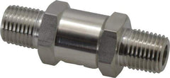 Ham-Let - 1/4" Stainless Steel Check Valve - Inline, MNPT x MNPT, 3,000 WOG - Caliber Tooling