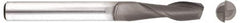 Niagara Cutter - 1/64" Diam, 3/64" LOC, 2 Flute Solid Carbide Ball End Mill - Diamond Finish, Single End, 1-1/2" OAL, 1/8" Shank Diam, Spiral Flute - Caliber Tooling