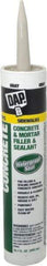 DAP - 10.1 oz Cartridge Gray Acrylic & Latex Filler/Repair Caulk - -30 to 150°F Operating Temp, 30 min Tack Free Dry Time, 24 hr Full Cure Time - Caliber Tooling