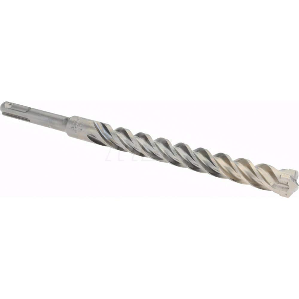 Rotary Drill/Hammer Drill Bits; Drill Bit Size (Inch): 5/8; Shank Type: SDS; Drill Bit Material: High Speed Steel; Carbide Tipped; Shank Diameter (Inch): 5/8; Flute Length (Inch): 8; Flute Length (Decimal Inch): 8.0000; Overall Length (Inch): 6; Series: M