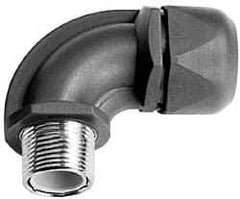 Murrplastik - 3/8" Trade, Nylon Compression Angled Liquidtight Conduit Connector - Noninsulated - Caliber Tooling