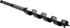 Mag-Bit - 3/4", 3/8" Diam Straight Shank, 7-7/8" Overall Length with 5" Twist, Dual Auger Bit - Caliber Tooling