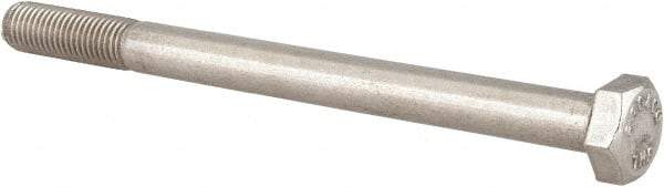 Value Collection - 5/16-24 UNF, 4" Length Under Head Hex Head Cap Screw - Partially Threaded, Grade 18-8 Stainless Steel, Uncoated, 1/2" Hex - Caliber Tooling