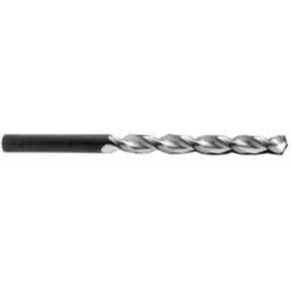 Taper Length Drill Bit: 0.1440″ Dia, 130 ° Bright/Uncoated, 2.874″ Flute Length, 4.4095″ OAL, RH Cut, Parabolic Flute, Cylindrical Shank, Series 501