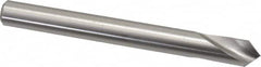 Guhring - 8mm Body Diam, 90°, 79mm OAL, High Speed Steel Spotting Drill - Caliber Tooling