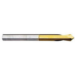 Guhring - 16mm Body Diam, 120°, 115mm OAL, High Speed Steel Spotting Drill - Caliber Tooling