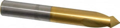 Guhring - 5/8" Body Diam, 90°, 115mm OAL, High Speed Steel Spotting Drill - Caliber Tooling