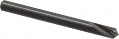 Guhring - 1/4" Body Diam, 120°, 70mm OAL, Solid Carbide Spotting Drill - Caliber Tooling